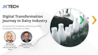 [Webinar]: Digital Transformation Journey in Dairy Industry