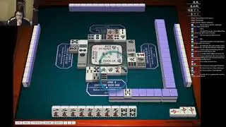 Online Japanese Mahjong Tenhou - Game Analysis 181106-02