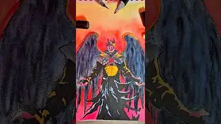 Drawing the Batman who laughs #shorts #batman #art #drawing #watercolor #sketch #artist #colors