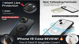 &ldquo;iPhone 15 MagSafe Case Review 🔥 Ultra Strong Magnet + Non-Yellowing Protection!&rdquo;