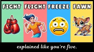 Fight Flight Freeze Fawn (Explained in 5 Minutes)