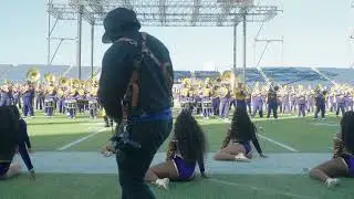 Miles College Purple Marching Machine Rocks the Black College Hall of Fame Classic | HBCUGameDay.com