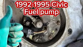 Замена топливного насоса Honda Civic 1992-1995 годов за 5 минут