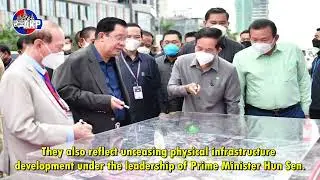 Emergence of Flyovers Reflects Unceasing Development of Phnom Penh