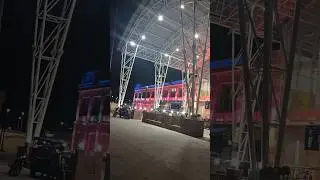 Bijnor Railway Station Night Light View 😍 | Amrit Bharat Railway Stations