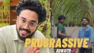 Progress world by adwaith 😌💕 | full video watch till the end #malayalam #comedy