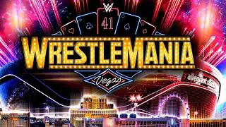 WrestleMania 41 Full Match Card Theme