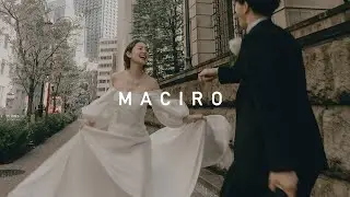 【東京都 日本橋】ロケーションオープニングムービーMACIRO 前撮りレンタルインポートドレス  4月7日撮影