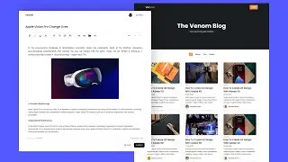 Custom Blog Post Creator Using HTML CSS And  Froala Editor
