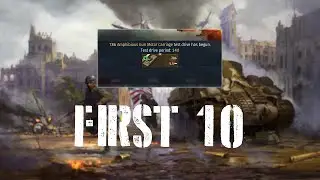 War Thunder First 10: T86