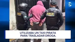 He used an unlicensed taxi to transport drugs.