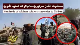 Hundreds of Afghan soldiers surrender to Taliban Afghan Country