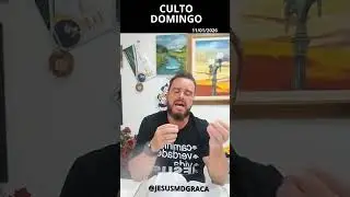 Culto  11 de JANEIRO de 2026 F&eacute;! REVESTIDO DA PALAVRA - Sabedoria!