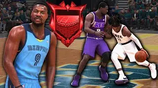8 LEGEND BADGE TONY ALLEN BUILD SCARES RANDOM REC GUARDS IN NBA 2K25!