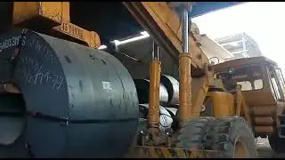 PRIYAA RTC 345(45 TONNE CRANE  STEEL COIL HANDLING)working at Nezone tubes Ranipet  Since 2017