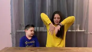 Batman - Makaton sign with my brother lucus