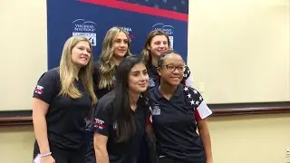 Women's cycling team preparing for the 2024 Olympics in Paris right here in the Star City