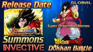 RELEASE DATE SSJ4 VEGITO Dokkan x Heroes Collab Summon SDBH Dokkan Battle (Global)