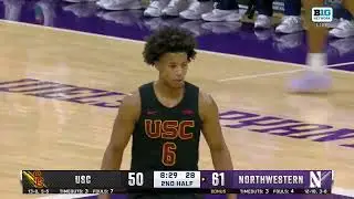 Justin Mullins 2024-2025 Season Makes - Northwestern - NCAA