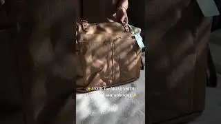 MOMINSIDE Diaper Bag Tote Unboxing | Newborn Musthaves | ASMR YouTube Shorts #diaperbag #newborn