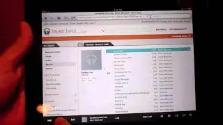 Google Music on the iPad 2!