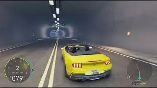 THE CREW MOTORFEST PS5 PRO- Mustang Drop top 2025 Sport Drive Pov