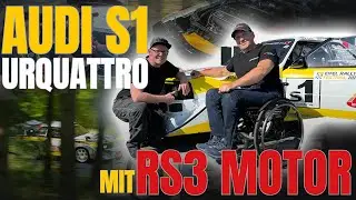 Was passiert, wenn man einen Audi URQUATTRO S1 mit RS3-Motor und BTM Turbo-Ansaugung ausstattet?
