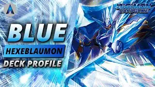 Digimon! COMPETITIVE!!! Blue Hexeblaumon Deck Profile! (BT5 English Format)