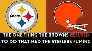 The STUPIDEST DRAMA in the Browns/Steelers Rivalry | Steelers @ Browns (1983)