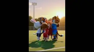 Kids Soccer cartoon: Who is the Water Tiger?#Shorts#WaterTiger# KidsSports#KidsSoccer# ToddlerFun#⚽️