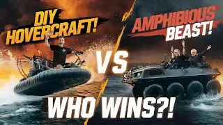 We Built a DIY Hovercraft&hellip; And Raced It Against a Beast!