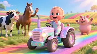 Magic Farm Fun Ride 🐷🎠 | Kids Learning Adventure | Preschool Educational Video