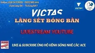 LIVE | Table Tennis Daily Training | Làng Sét Team Tập Luyện Tại CLB Tây Hồ Ngày 16/1/2026