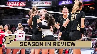 2025 Season in Review: Purdue Volleyball | COUNTDOWN TO THE NCAA TOURNAMENT
