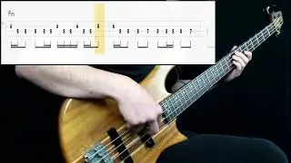Led Zeppelin - When The Levee Breaks (Bass Only) (Play Along Tabs In Video)