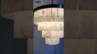 Hanging a Snowflake Waterfall on the Ceiling: Creating a Dreamy Mansion Atmosphere #Vidirlighting