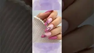 Asthetic nails #nails #nailart #naildesign #nailtech #fakenails #pressonnails #cutenails