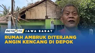 Angin Puting Beliung Terjang Kota Depok Sejumlah Rumah Rusak