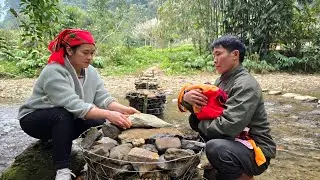 1 Month Diary with Ly Thi Ca : Making Bamboo Bridges & Harvesting Agricultural Products go sell