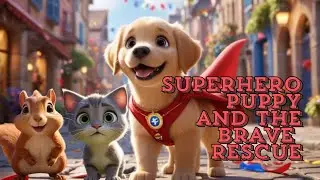 Kids Storytime | Childrens Bedtime Story | Storytime | Story | Superhero Puppy and the Brave Rescue