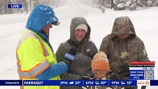 Tampa mom takes kids to Tennessee to see snow