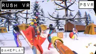 RUSH VR - PlayStation VR 1 - PS4 Gameplay 