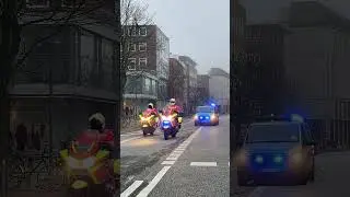 KIEL X-MAS RIDE 2025 rund 1.300 Weihnachtsmänner auf Motorrädern fahren durch die Kieler Innenstadt