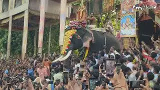 Thrikkadavoor Sivaraju mass entry @ Thirunakkara