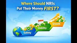 &ldquo;Where Should NRIs Put Their Money FIRST? (Safety &rarr; Stability &rarr; Growth)&rdquo;