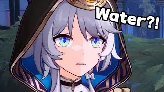 Cipher hates getting wet.. (HSR 3.3 Cutscene)
