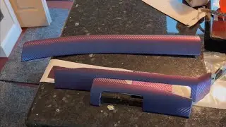 BMW E46 Wrapping Interior Trim Pieces With Vinyl