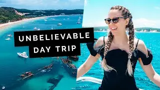 I visited MORETON ISLAND + Shipwrecks! 🇳🇿 Brisbane escape