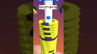 Stack Ball Live Game level 129 #stackball #livestream #live #shorts #stackballgame
