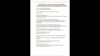 2024 CPPS 303  Pancreas and Glucose Metabolism New Full Questions and Answers  Included  100 Correct